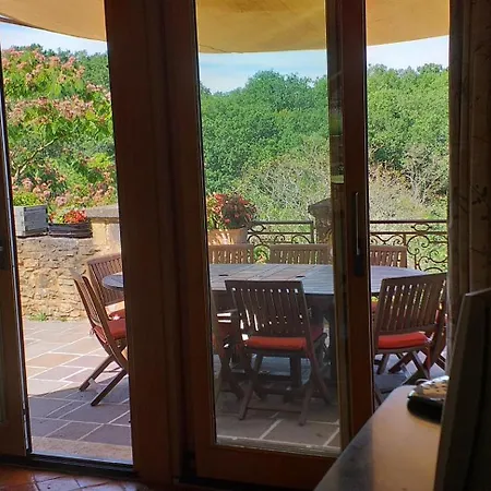 Maison Charmante A Avec Grand Jardin, Piscine 度假居 Saint-Cybranet